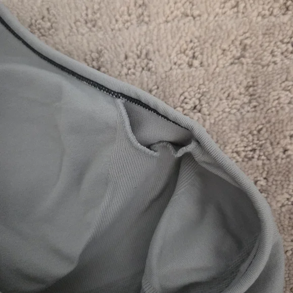 Light Blue Racerback Sports Bra - Padded Support - Picture 3 of 3